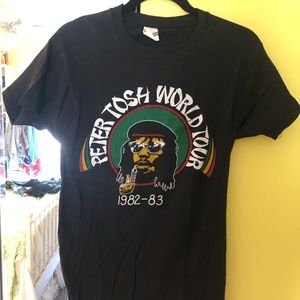 Peter Tosh World Tour 1982-83 Concert Tee